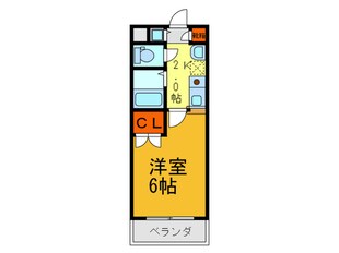 サンア－ク深江橋の物件間取画像